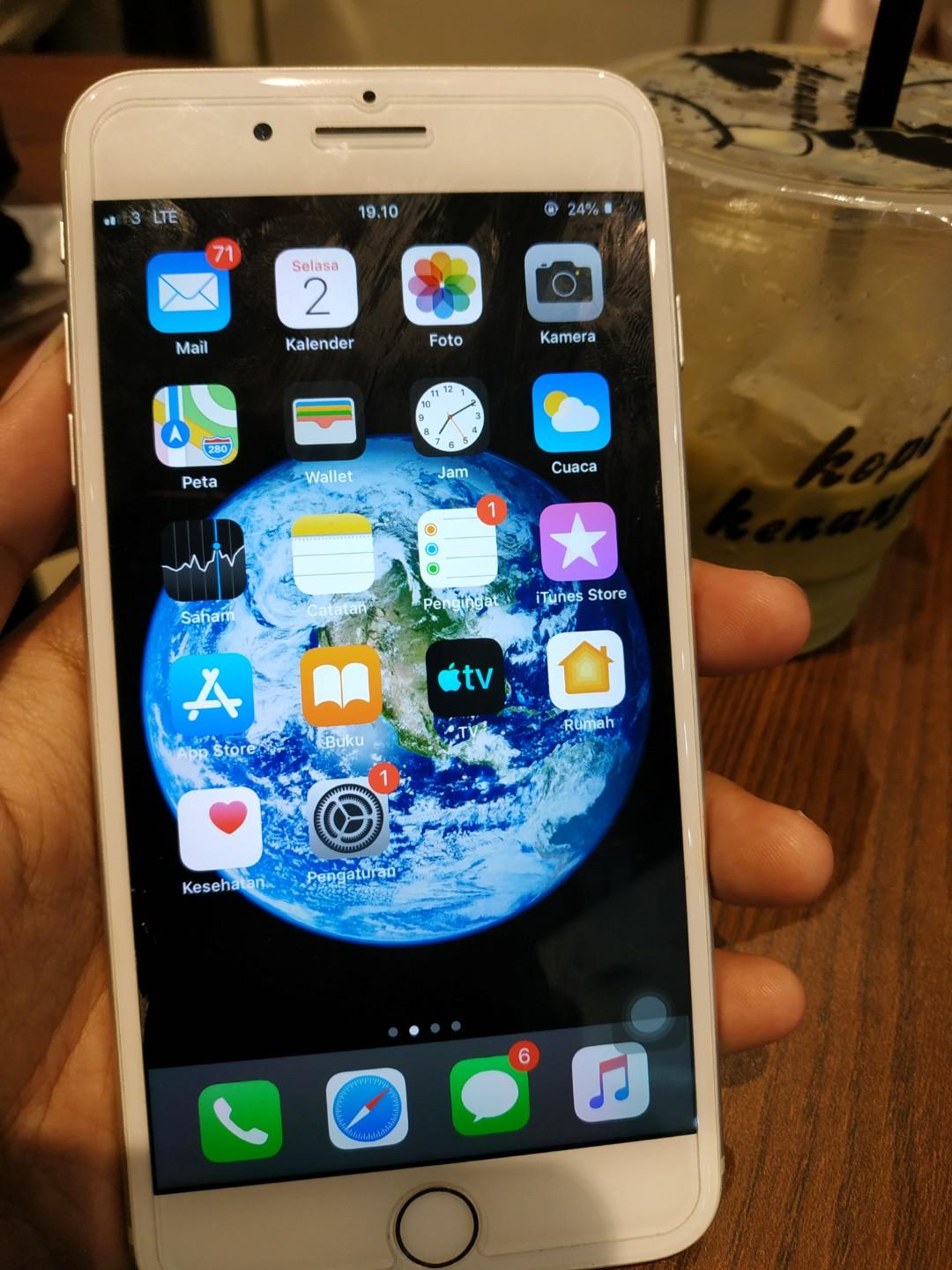 Iphone 7 Plus 128gb Ibox Telepon Seluler Tablet Iphone Iphone 7 Series Di Carousell