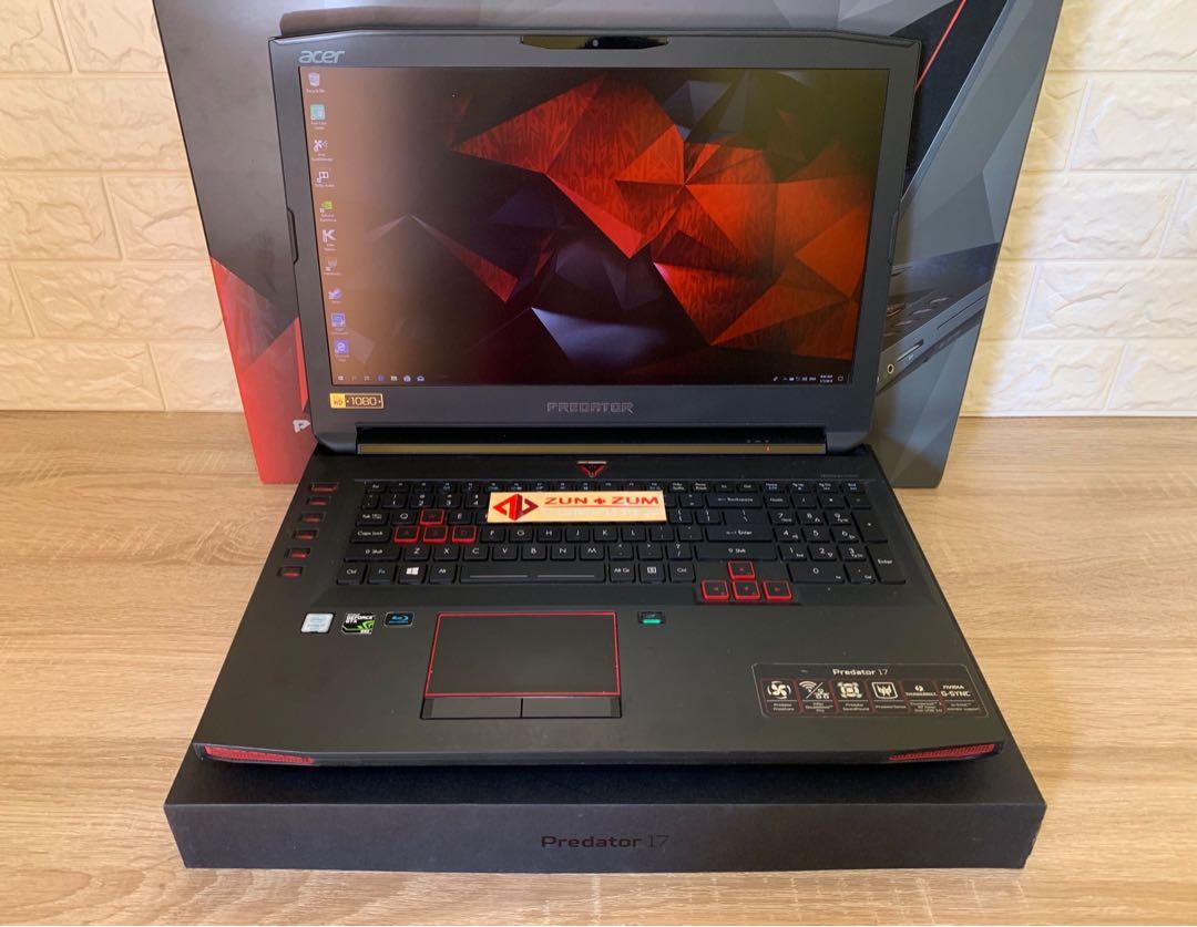 Laptop Gaming Acer Predator 17 G9 792 Core I7 Ram 16 Gb Ssd 512 Gb Hdd 2 Tb Nvidia Gtx 980m 8gb Like New Fullset Elektronik Komputer Laptop Di Carousell