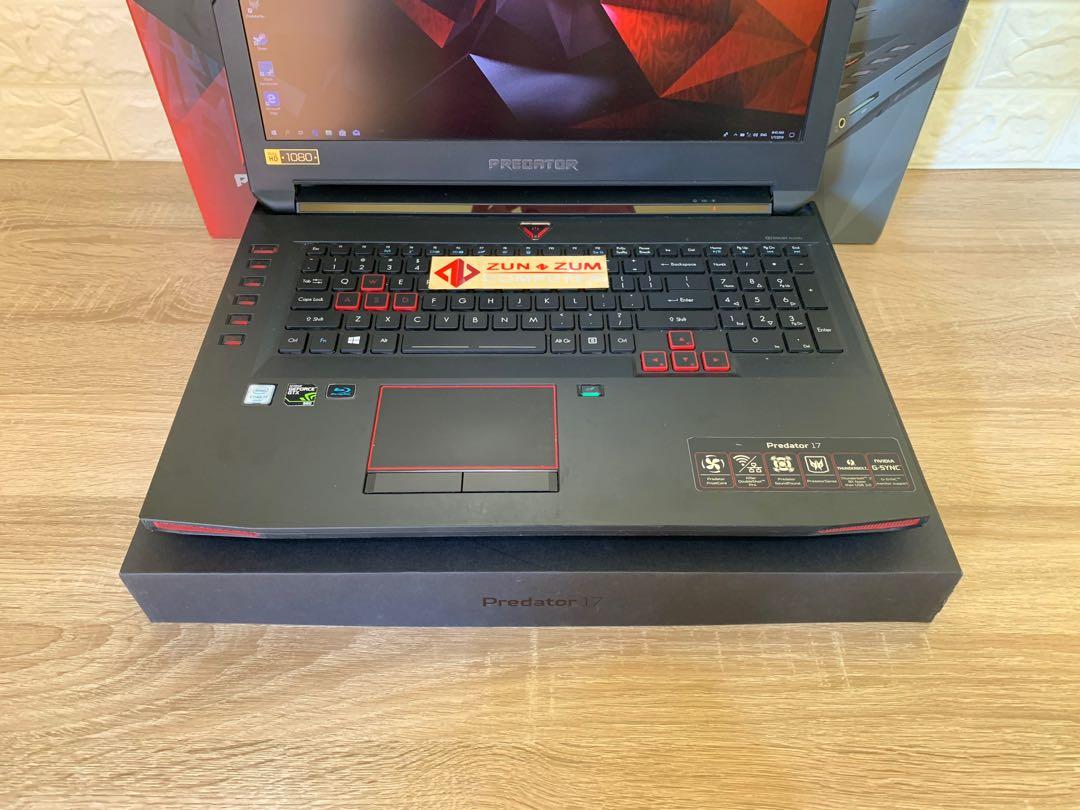 Laptop Gaming Acer Predator 17 G9 792 Core I7 Ram 16 Gb Ssd 512 Gb Hdd 2 Tb Nvidia Gtx 980m 8gb Like New Fullset Elektronik Komputer Laptop Di Carousell