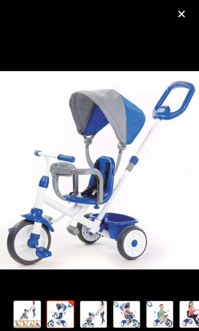 Little tikes My first trike 4 in 1 Trike blue Babies Kids Infant Playtime on Carousell