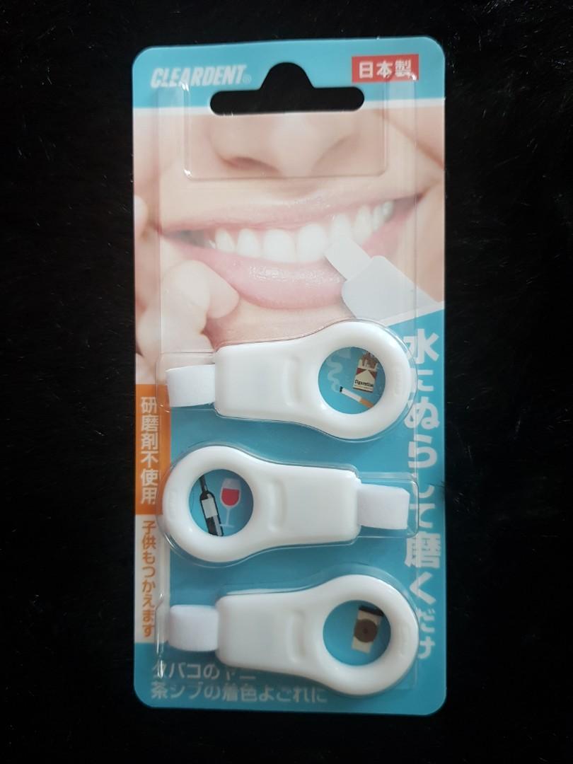 NEW Cleardent Dental Peeling Sponge or Stain Remover (Japan) on Carousell