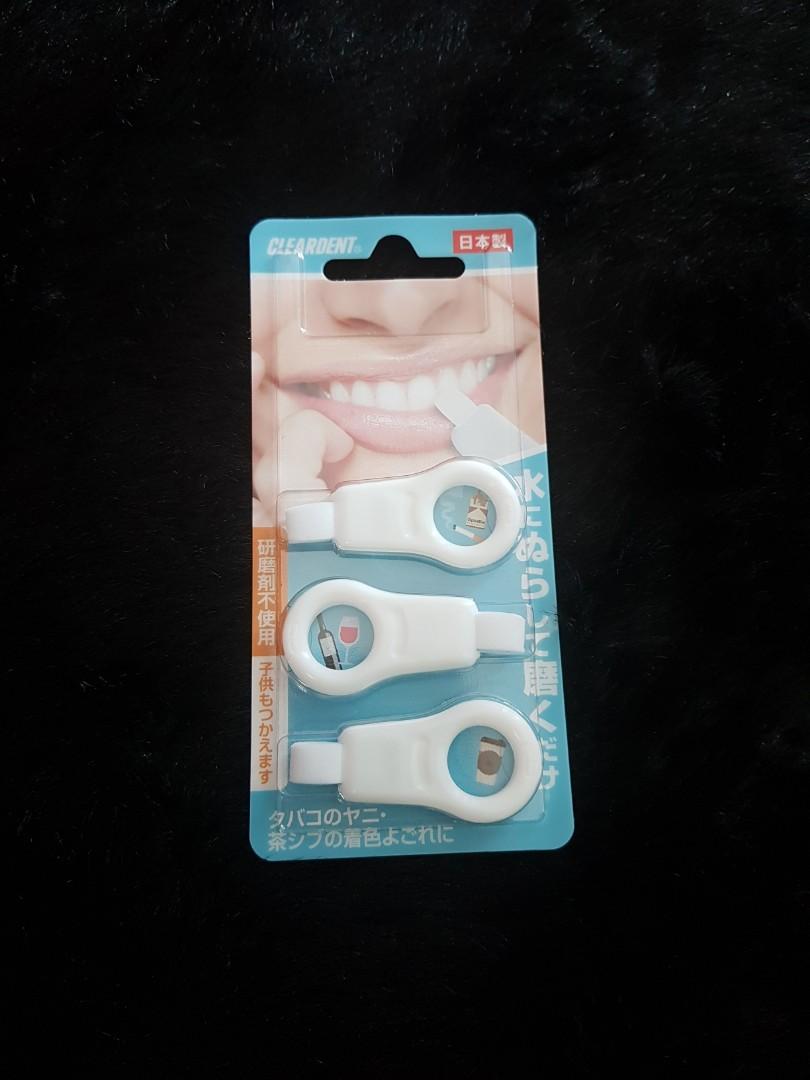 NEW Cleardent Dental Peeling Sponge or Stain Remover (Japan) on Carousell