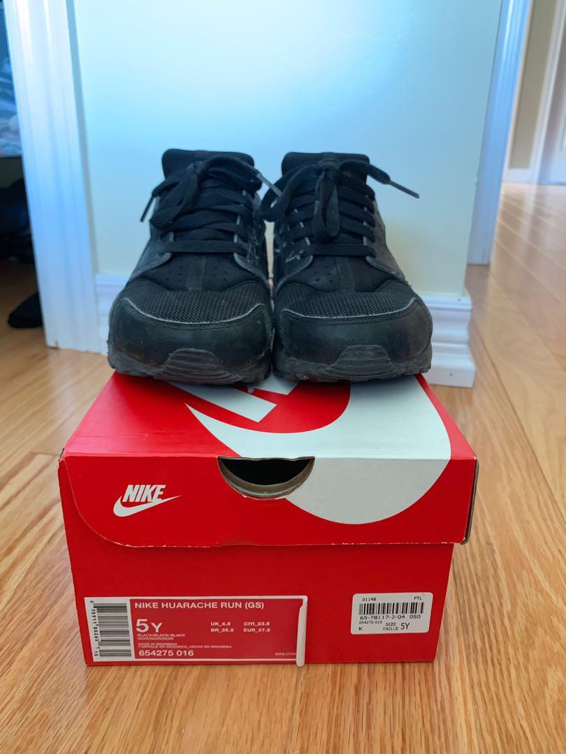 Nike All Black Huaraches with box Women s Fashion Shoes on Carousell