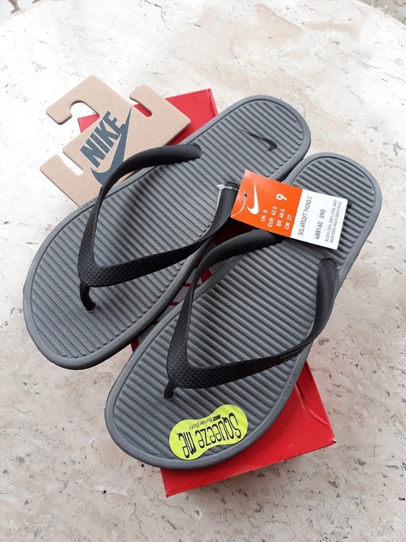 Nike solarsoft Men's Fashion, Footwear, Slides on Carousell