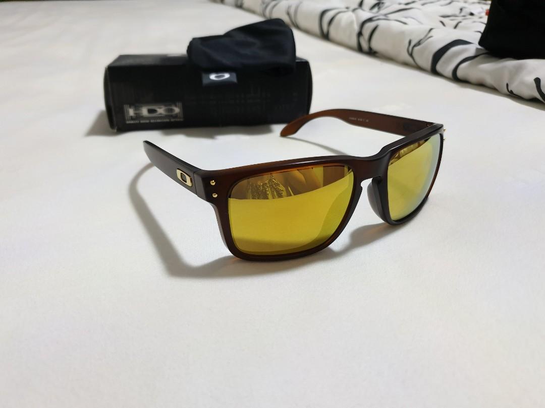Oakley Holbrook Rootbeer 24k Iridium, Sports Equipment, Sports & Games,  Water Sports on Carousell