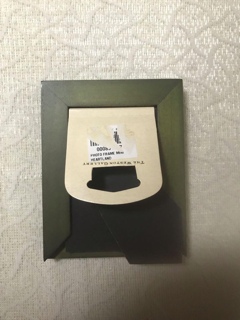 Olive Green Picture Frame (small) (Category: Frames & Pictures) located in Las Pinas. Submitted by mickey0901 (Listing ID 236828364, Image 2). Description: For framing a picture with size 2 1/4 by 3 1/4 inches This is not new but is unused; just stored. Made in Indonesia. No Rush Deliveries or unreasonable follow-ups please as I do not have control over the Courier’s schedule. You will be provided the waybill number and we can help each other che