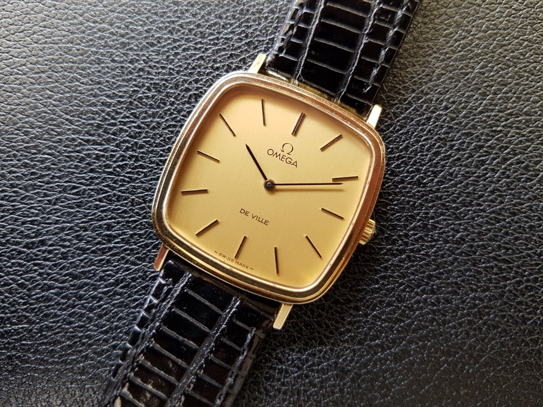 Omega deville hotsell vintage square