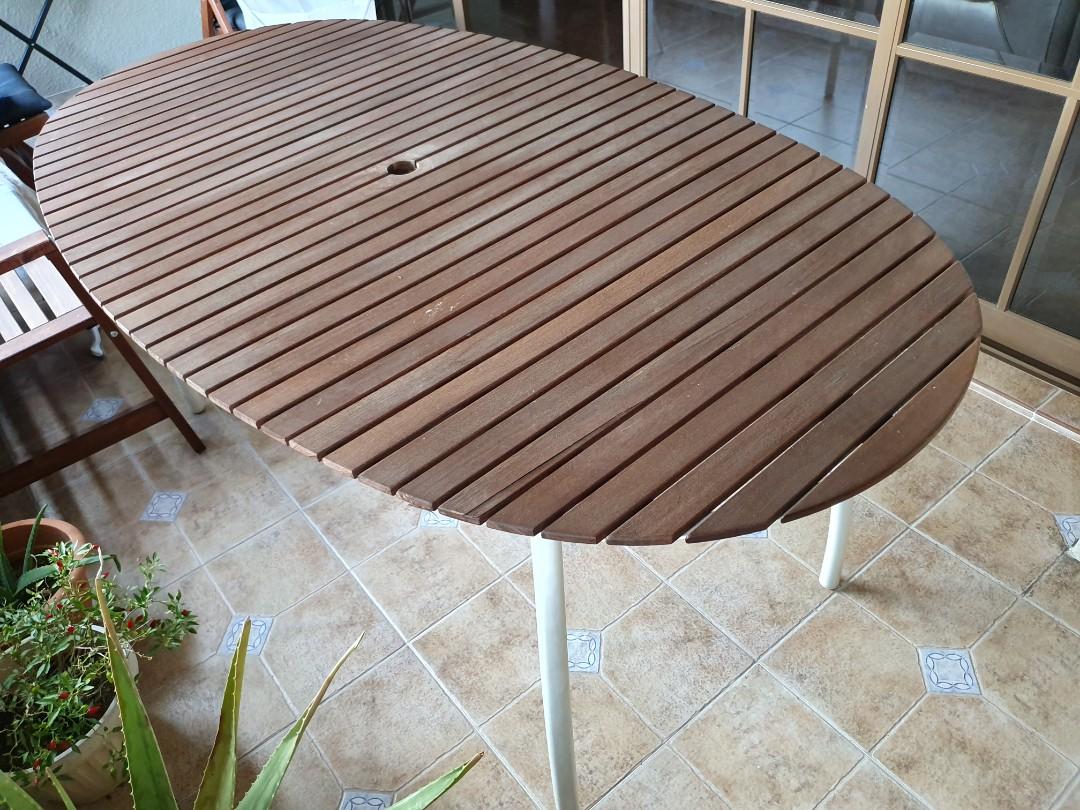 Outdoor Table From Ikea Vindalso Furniture Tables Chairs On Carousell