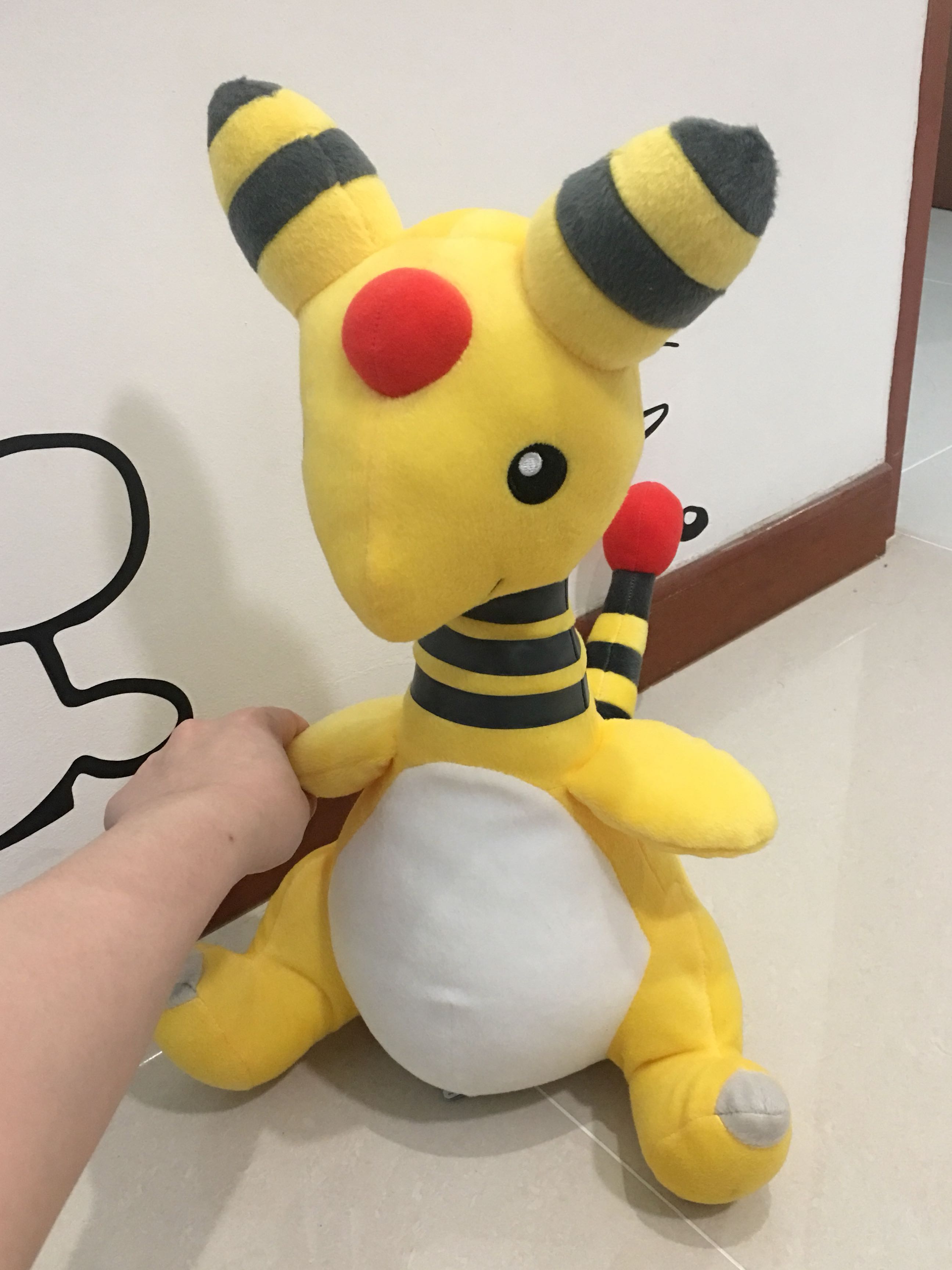 shiny ampharos plush