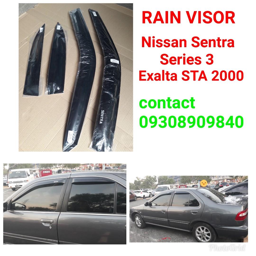 Rain visor Rain Guard Nissan Sentra Series 3 Exalta STA Car Parts