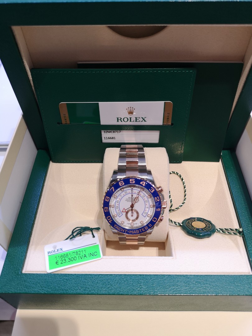 Yacht master sales 2 gold price