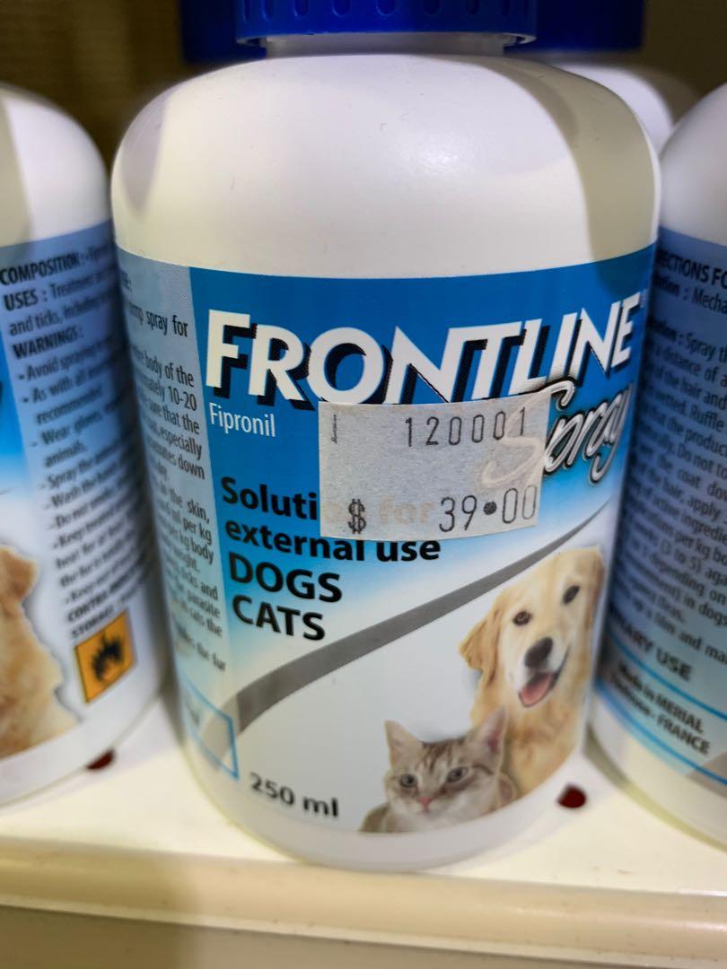 Selling Cheap Frontline Spray Cats Dogs Fleas And Ticks Pet Supplies For Dogs Health Grooming On Carousell