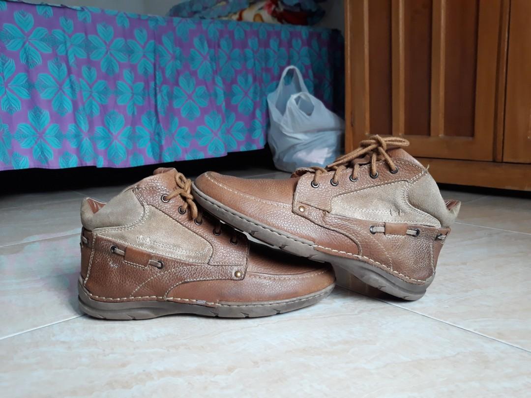 Sepatu boots pria hush puppies discount