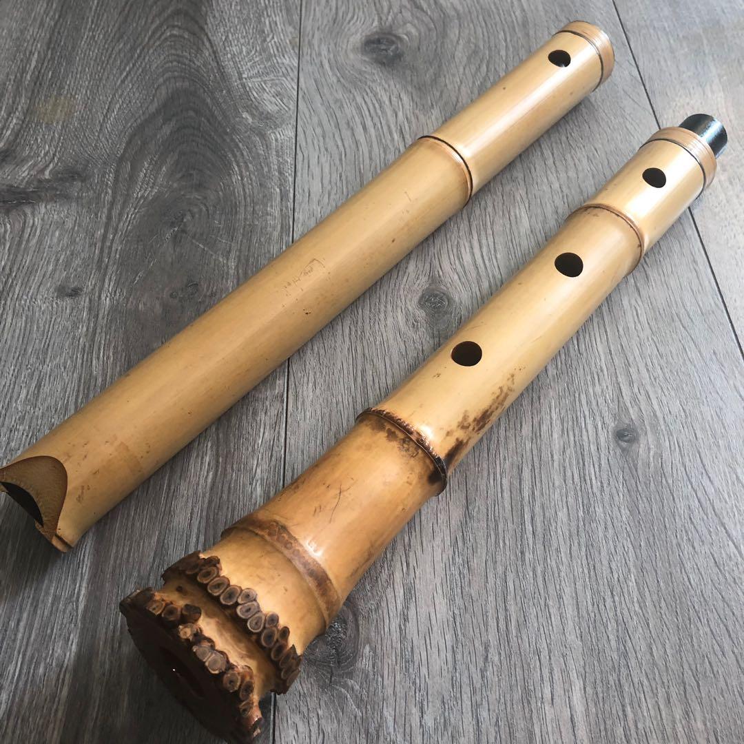 Shakuhachi 尺八Japan Bamboo Flute 2.1 (両尺一) 精華銘篁山調都山流 