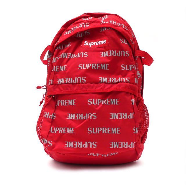 supreme 3m reflective backpack
