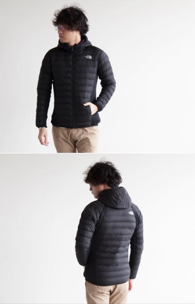 The North Face Hybrid Red Run Hoodie Men s Fashion Activewear on Carousell