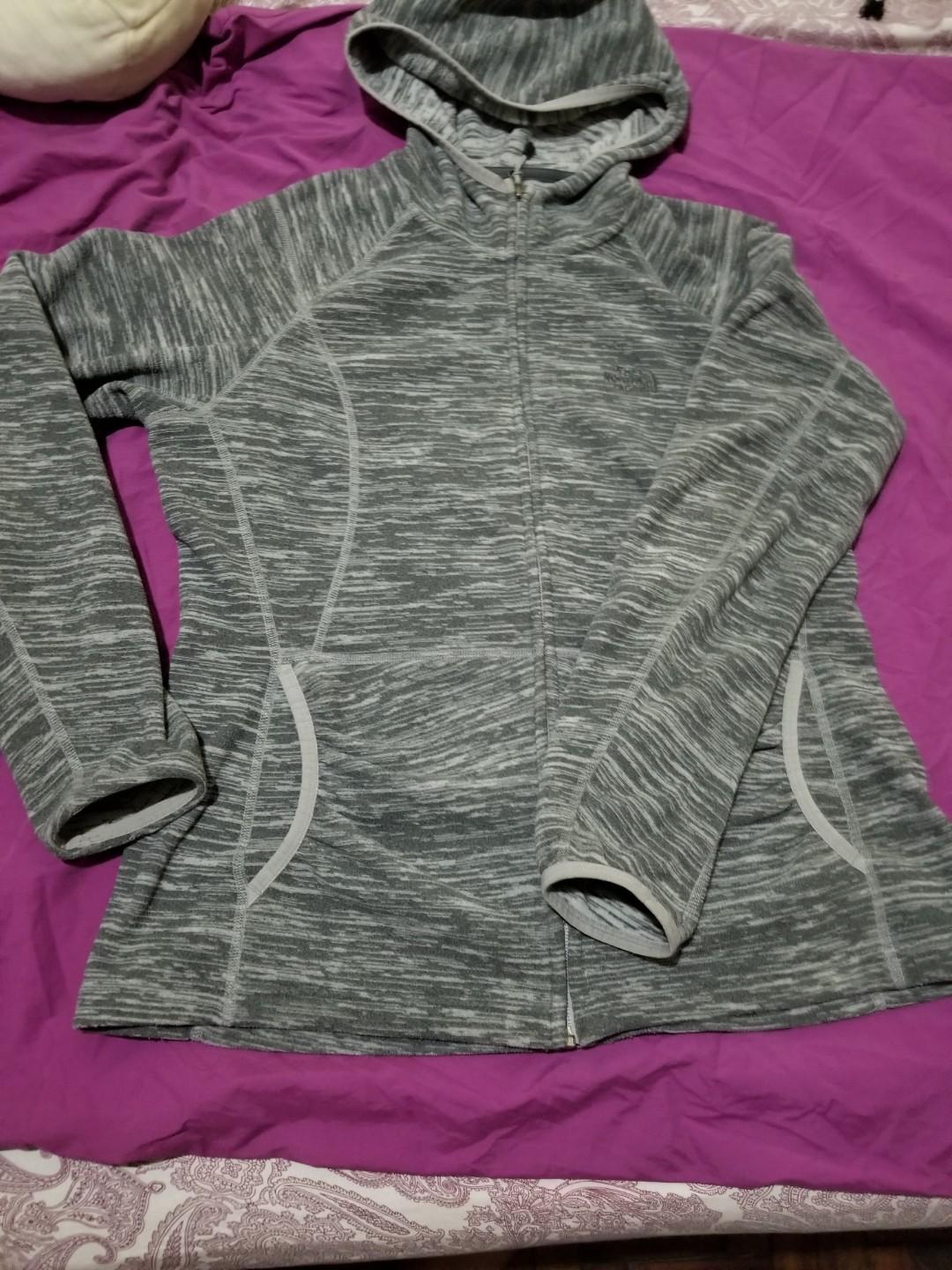north face polartec hoodie