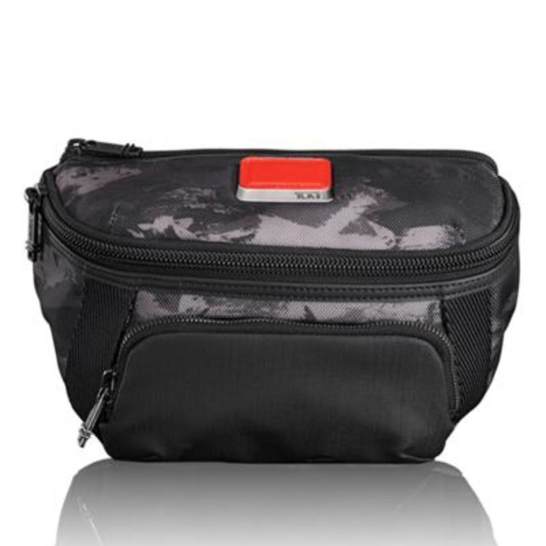 Tumi Columbus Utility Pouch Charcoal Restoration colour Men s Fashion Bags Sling Bags on Carousell