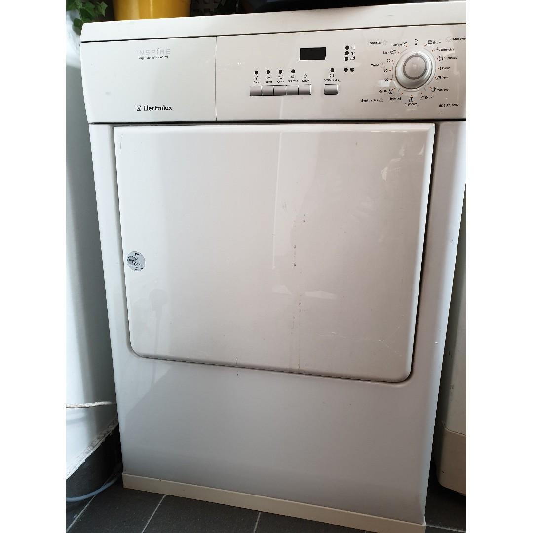 Used 7kg Electrolux Inspire Dryer Home Appliances Cleaning Laundry On Carousell