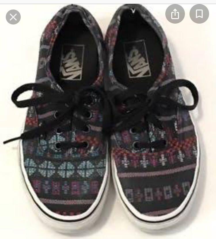 Vans Aztec Authentic, Men's Fashion, Footwear, Sneakers on Carousell