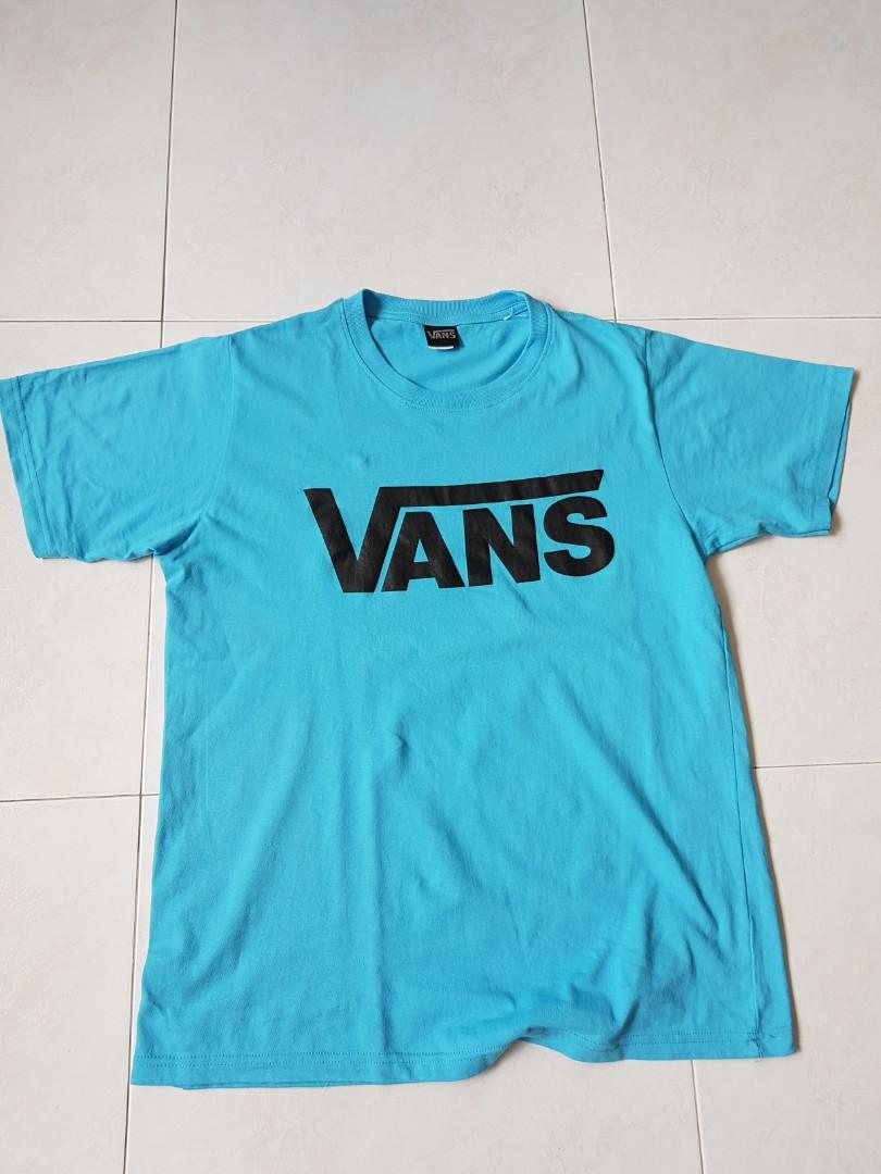 light blue vans t shirt