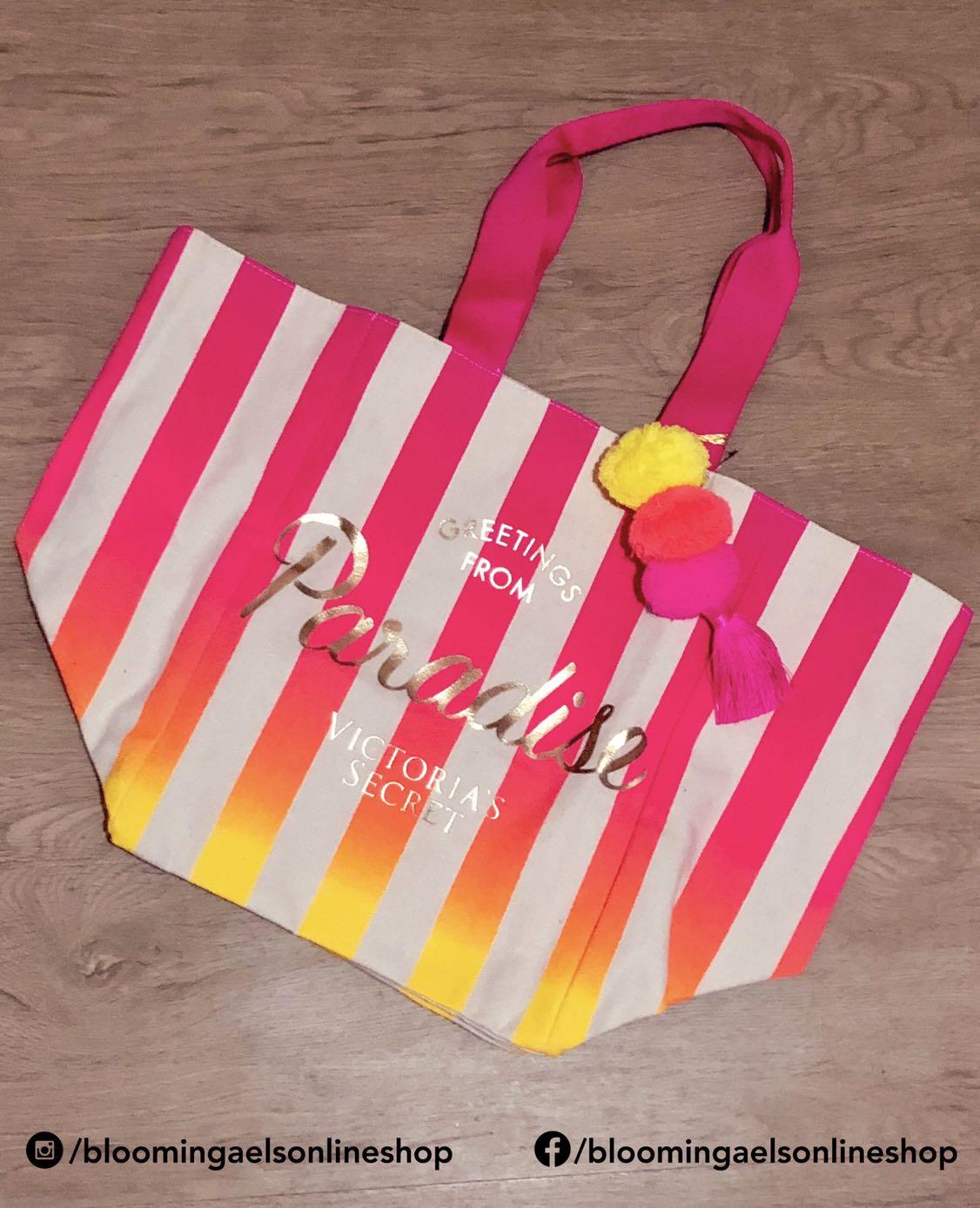 Victoria secret sales bombshell tote bag