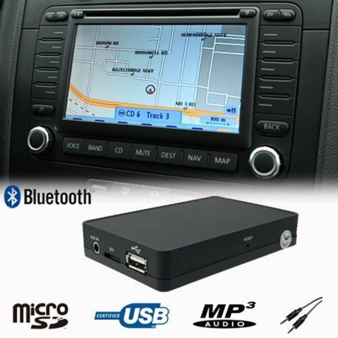 福士 奧迪volkswagen Audi Tt A3 Bluetooth 原車機頭增加藍牙裝置a2dp Usb Sd Aux In 汽車配件 電子配件 Carousell