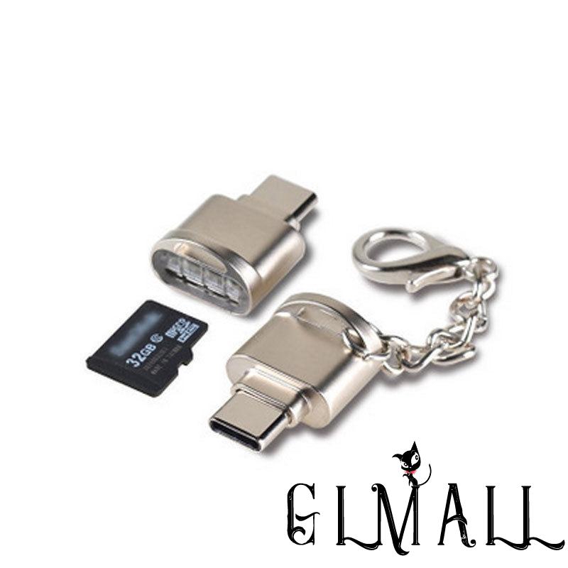 【WholeSale 10pcs/sets】USB 3.1 Type C Micro SD TF Memory Phone Card Reader OTG