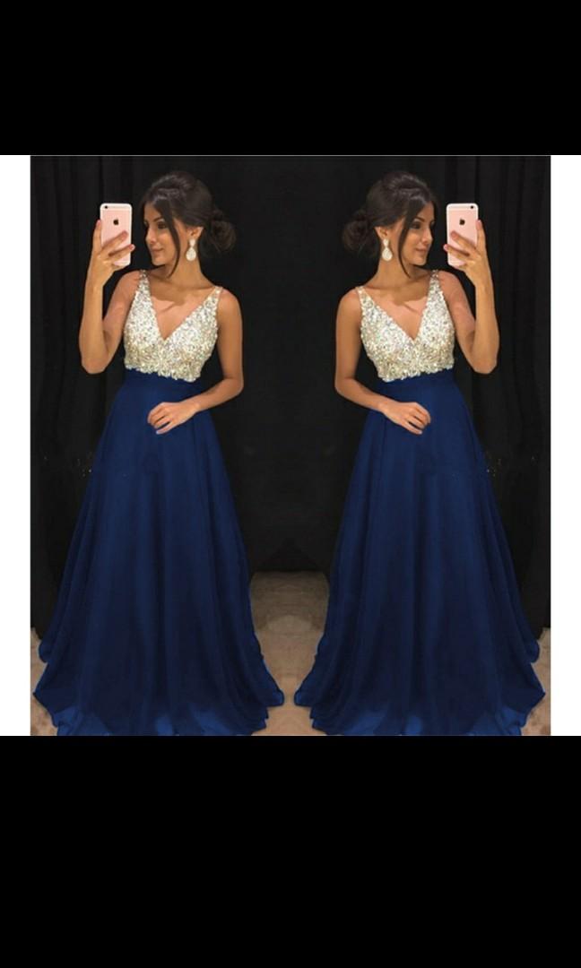 slim fit long frocks