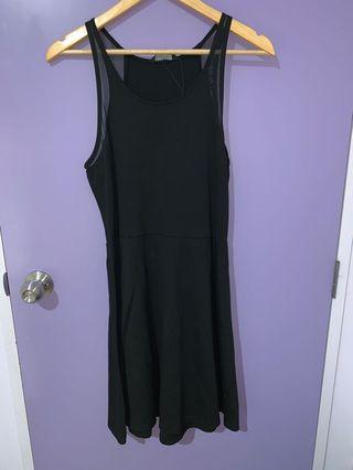 Mesh black dress