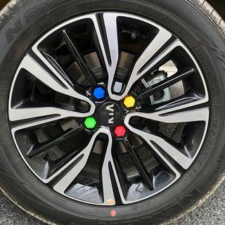 Kia Stonic Cerato Wheel Rim Hub Cover Cap Case Protector Silicone