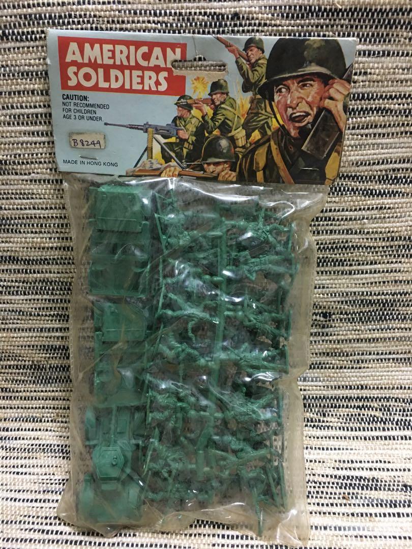 70年代香港製造士兵公仔玩具 興趣及遊戲 玩具 遊戲類 Carousell