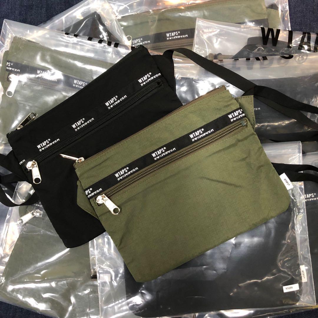 通販定番20ss wtaps SLING BAG. NYLON 黒 ショルダーバッグ