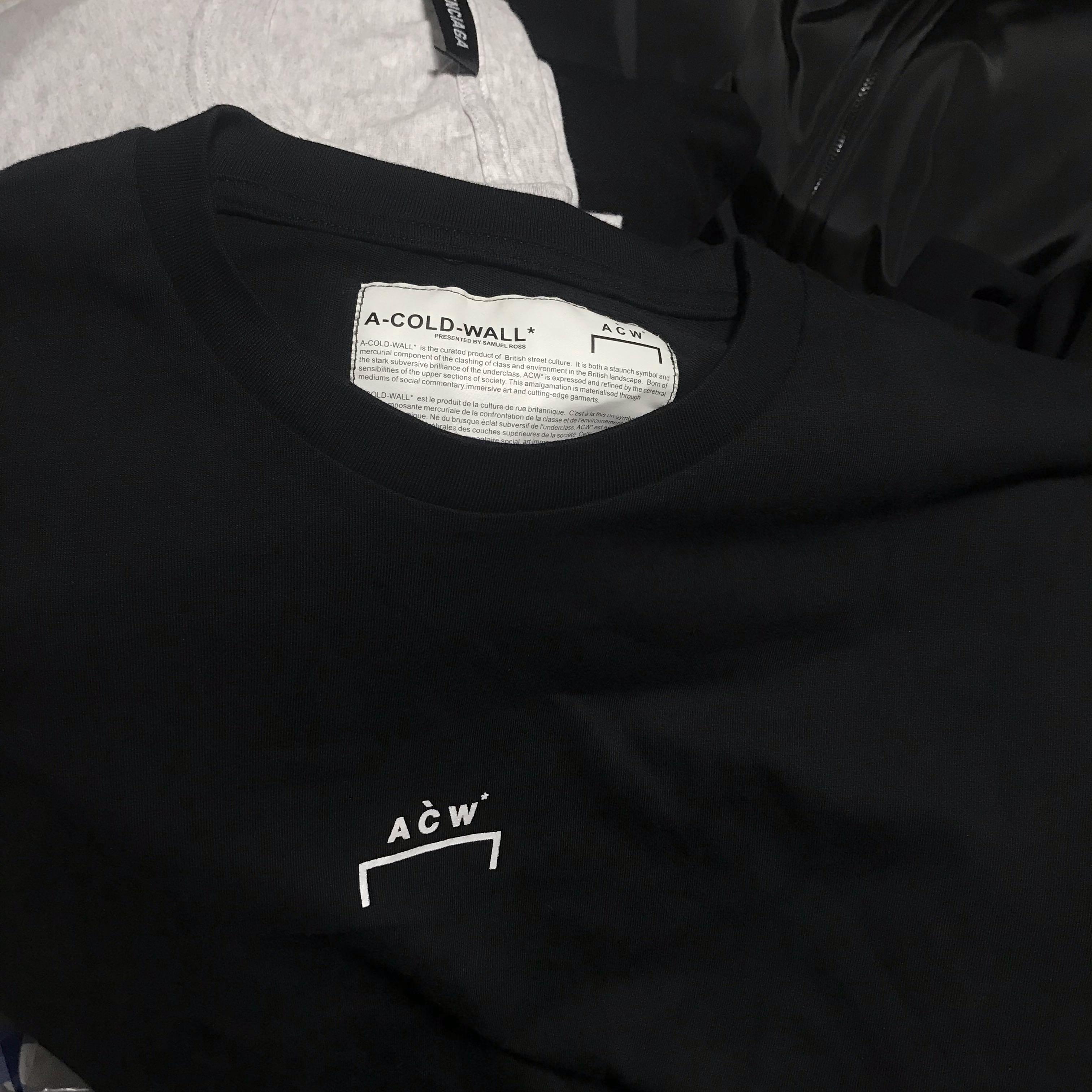 A Cold Wall ACW Basic Logo Tshirt, Men 