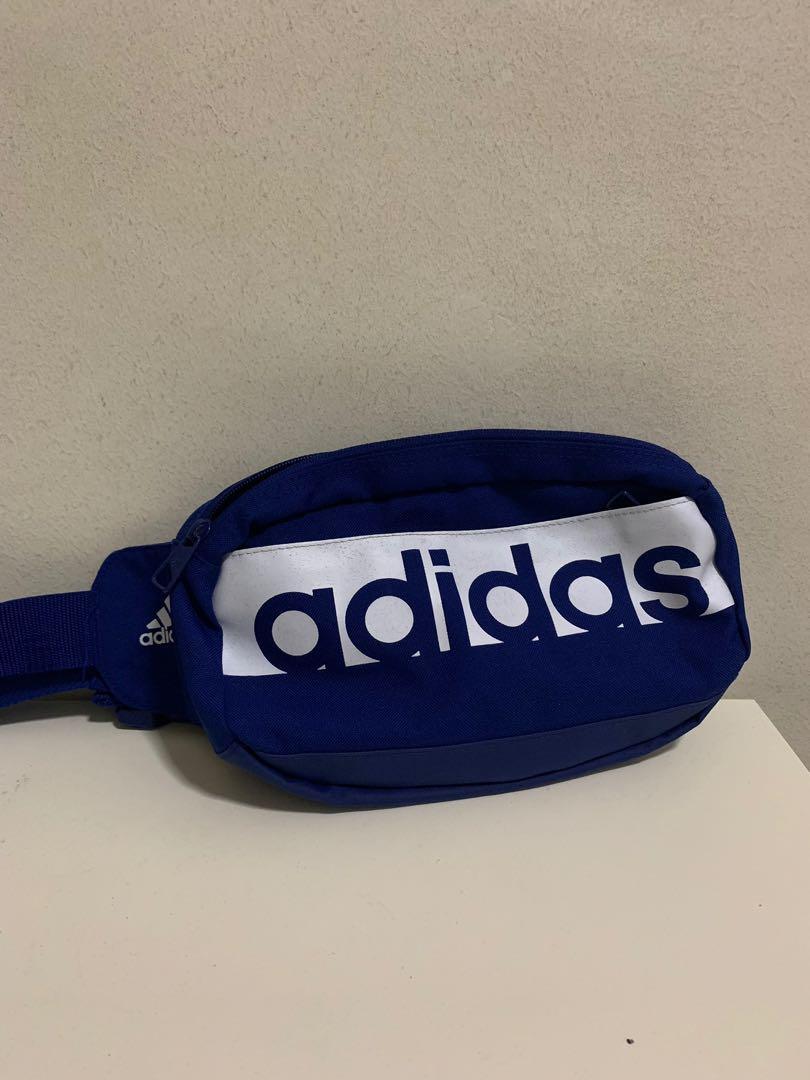 adidas bum bag blue