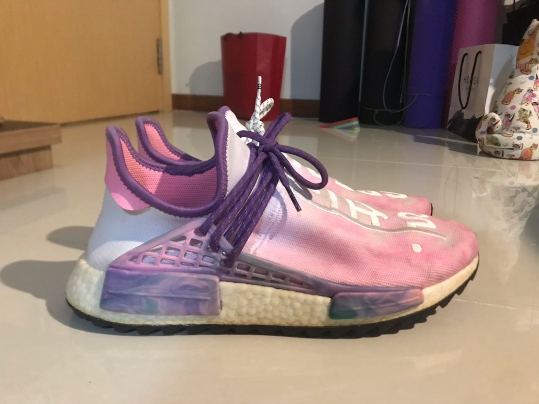 Pw hu holi hotsell nmd mc pink glow