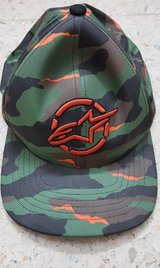 Alpinestars camo cap, Men's Fashion 