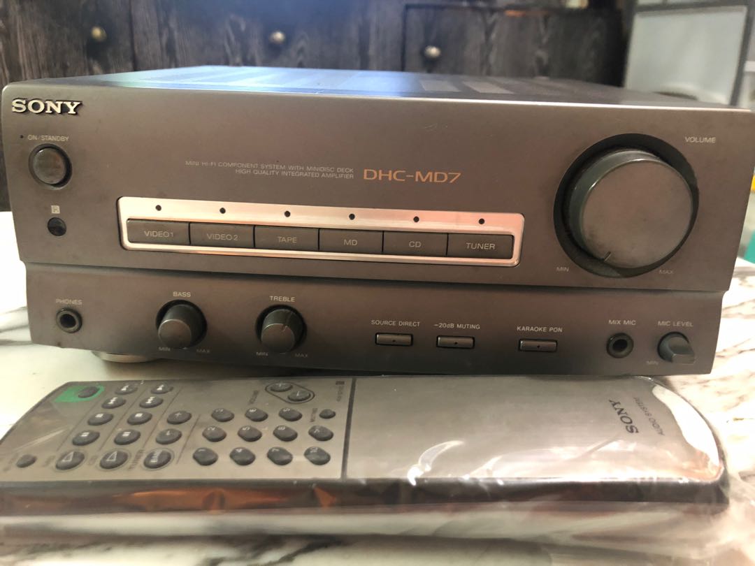SONY DHC-MD7 - アンプ