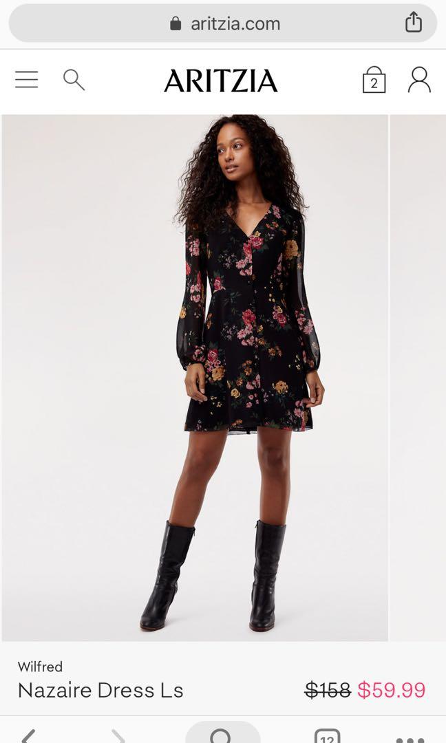 Nazaire dress best sale aritzia