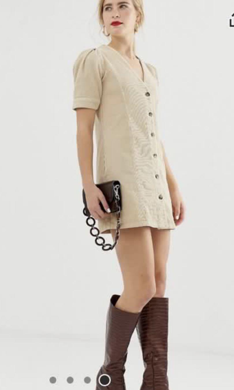 asos corduroy dress