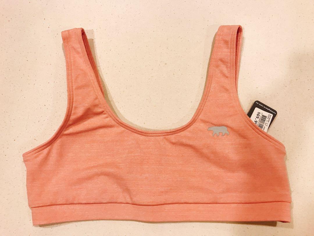 running bare sports bra