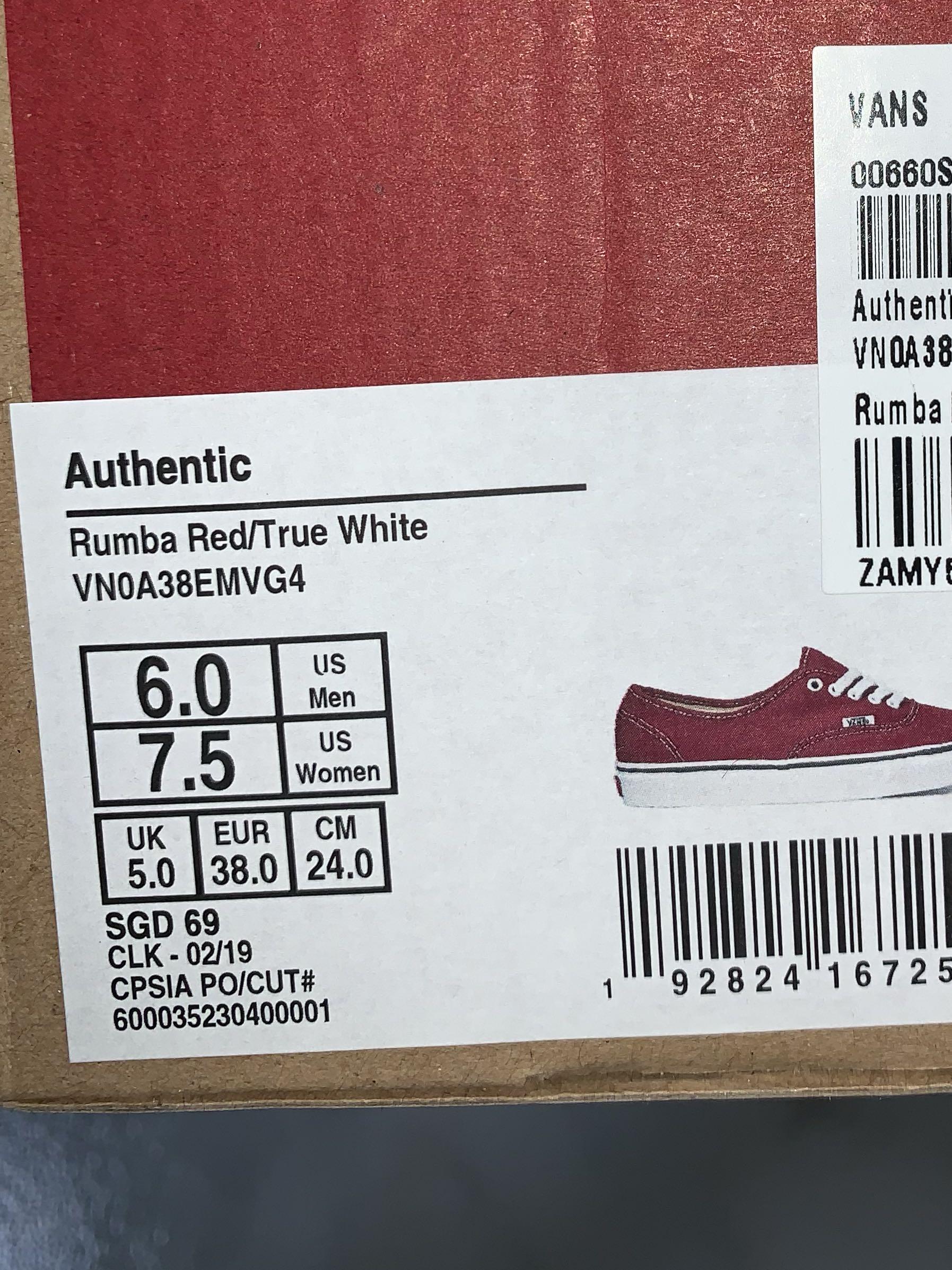 authentic maroon vans sneakers Women s Fashion Footwear Sneakers on Carousell