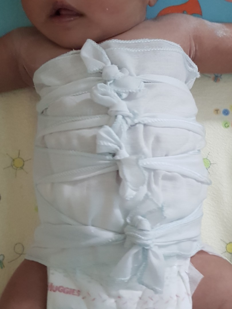 Baby top tummy binder