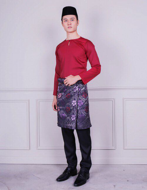 BAJU MELAYU JOHOR ., Men's Fashion, Tops & Sets, Formal Shirts on Carousell