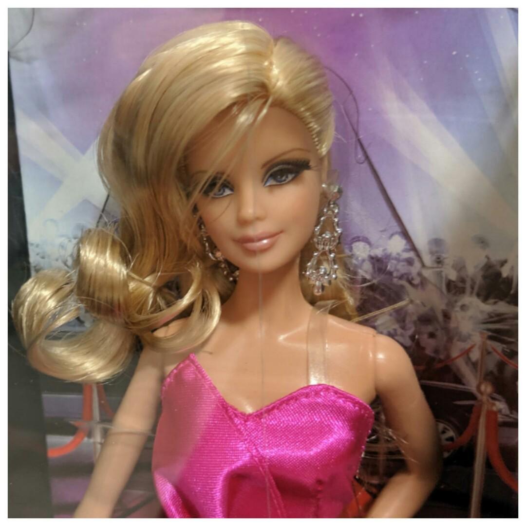 Barbie Look Collection Red Carpet Pink Gown, Hobbies u0026 Toys, Toys u0026 Games  on Carousell