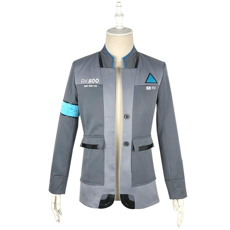 Become Human Connor Jacket RK800 Agent Cosplay Costume For