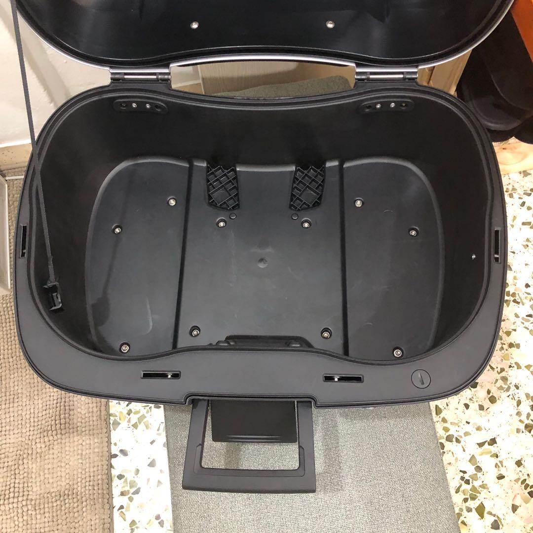 BMW 49L Top Case W/Kathy's Bags And Key Parts And, 59% OFF