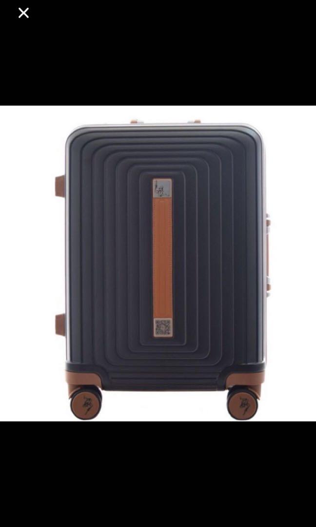 black gold suitcase