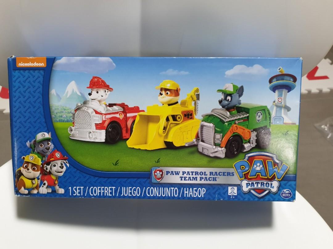 paw patrol racers team pack