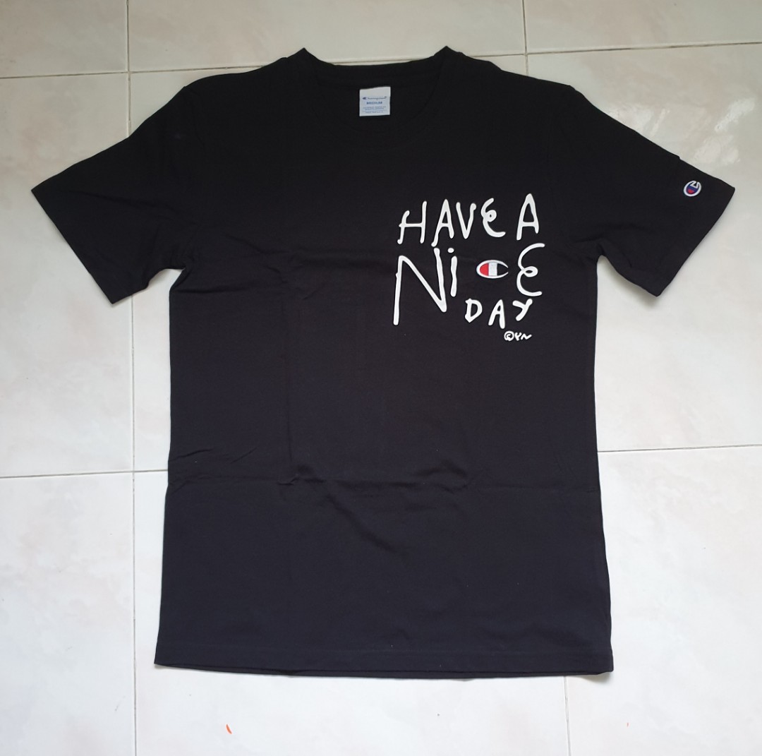 Champion have a nice day tee new arrivals